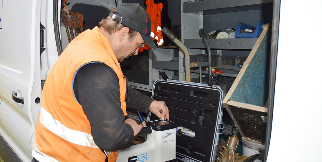 Der Vorgang der Horizontal-Spülbohrtechnik